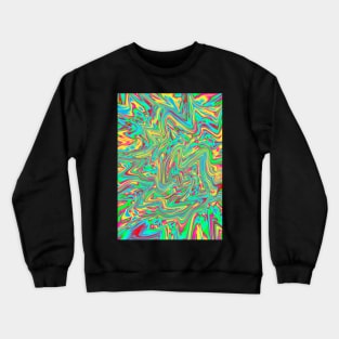 Trippy Spiral Abstract Crewneck Sweatshirt